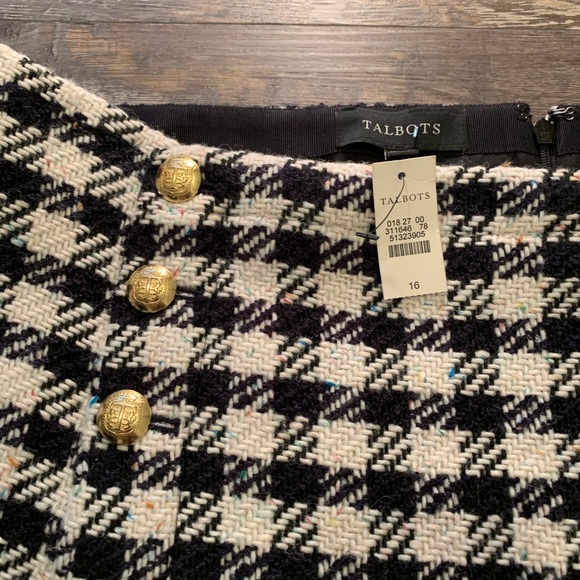 4/$25 TALBOTS beautiful wool skirt - Picture 2 of 5
